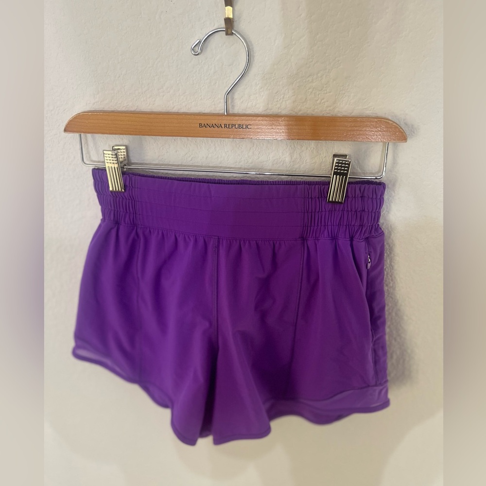 Lululemon hotty hot high rise atomic purple